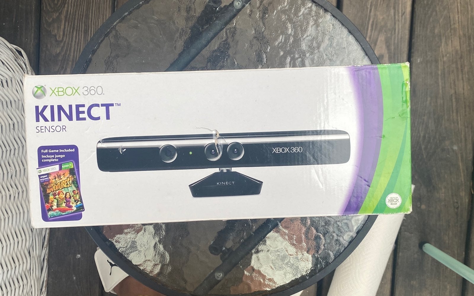 Microsoft Kinect Sensor for Xbox 360, with kinect adventures game (best offers)