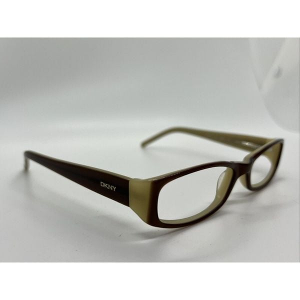 Authentic DNKY Eyeglasses Frame DY4516 3117 49 [ ] 16 135mm Brown & Cream