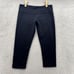 Lululemon Leggings Adult 10 Black Capri Crop Low Rise Comfort Stretch Yoga Women