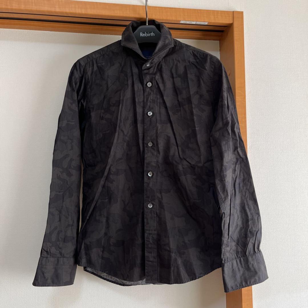 junhashimoto nano universe long-sleeve camouflage shirt