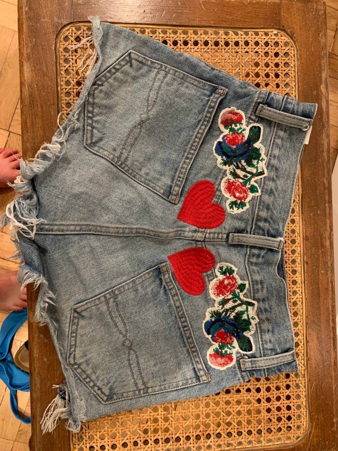 Lucky Brand Embroidered Shorts