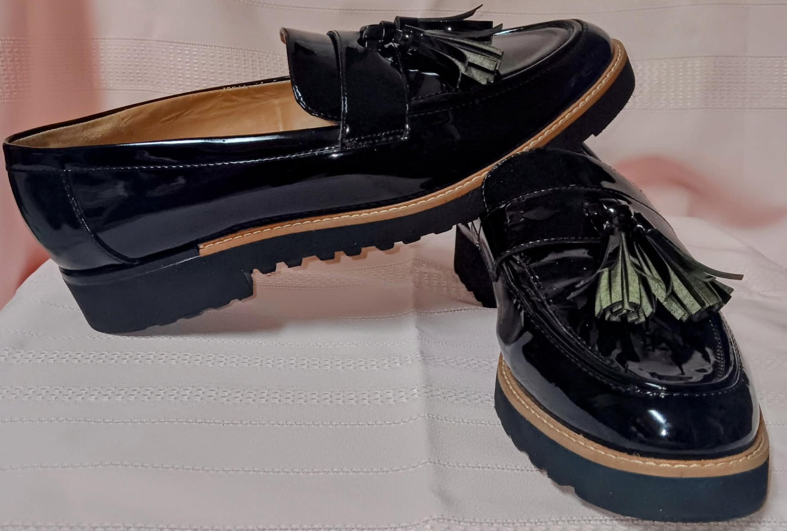 Franco Sarto 'Carolynn' Tassel Loafer~Women's Size 10M