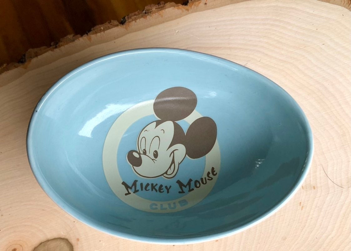 Disneyland Mickey Mouse Club Ice Cream Dish