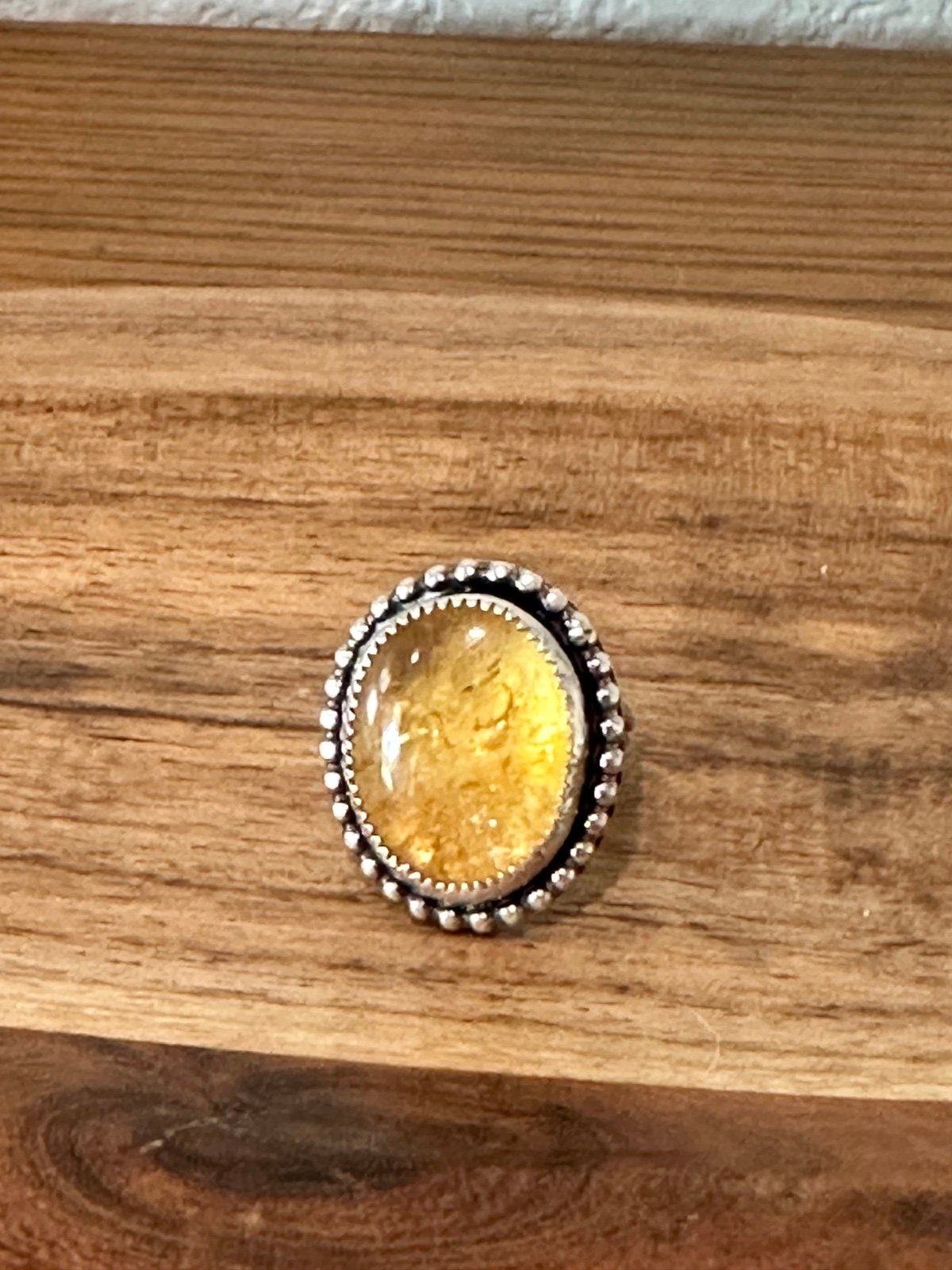 Citrine Ring Size 7