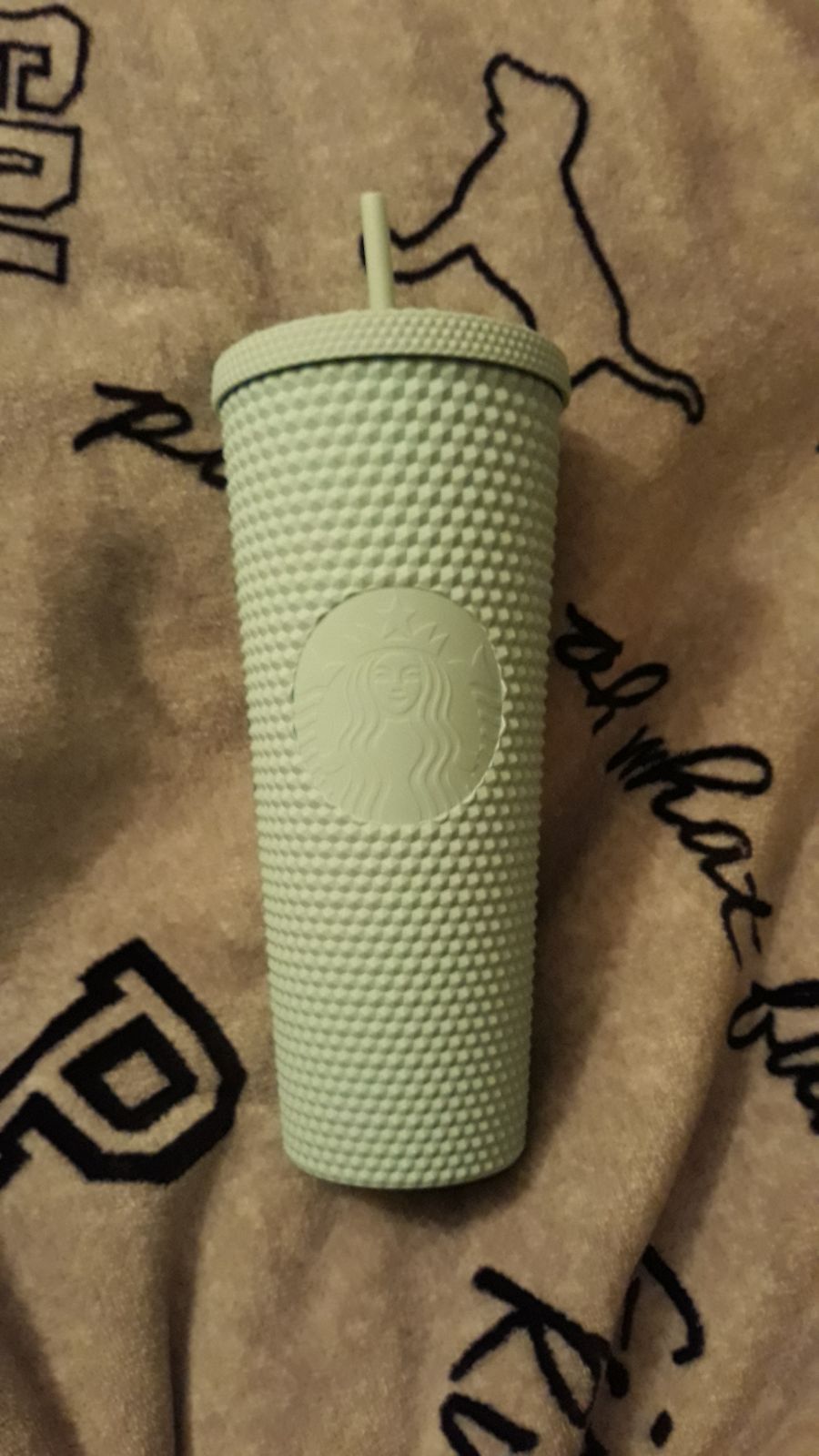 Venti mint starbucks studded tumbler