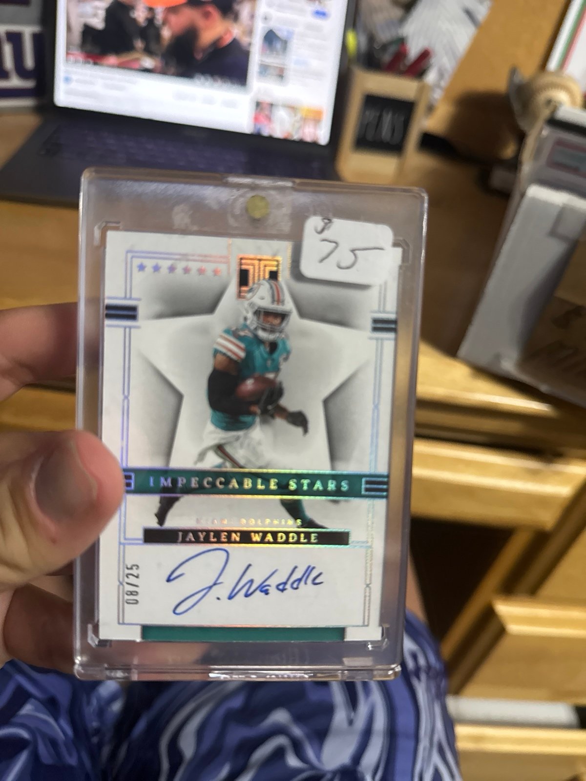 Jaylen waddle impeccable/75