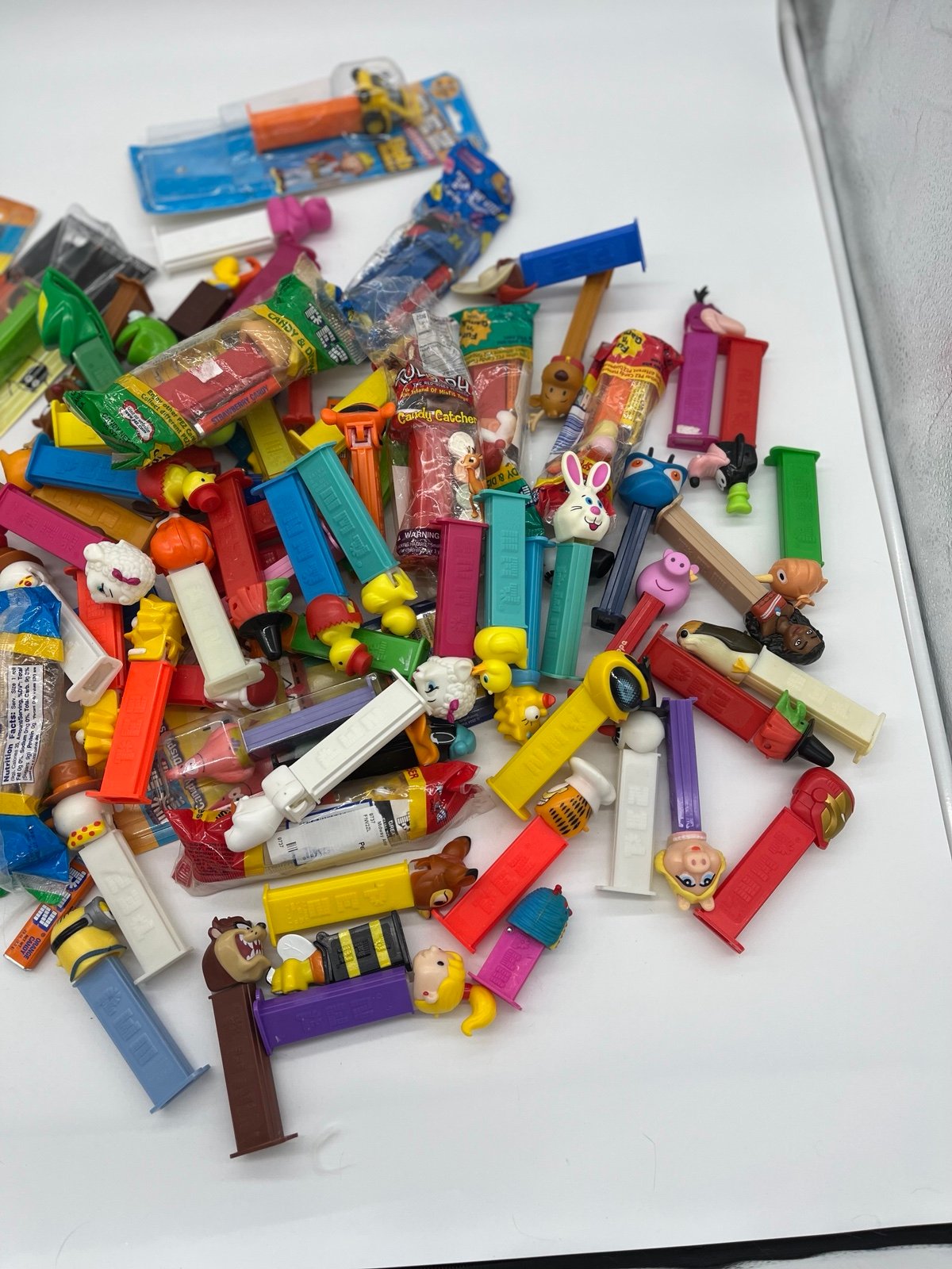 Pez Dispensers Lot of 78