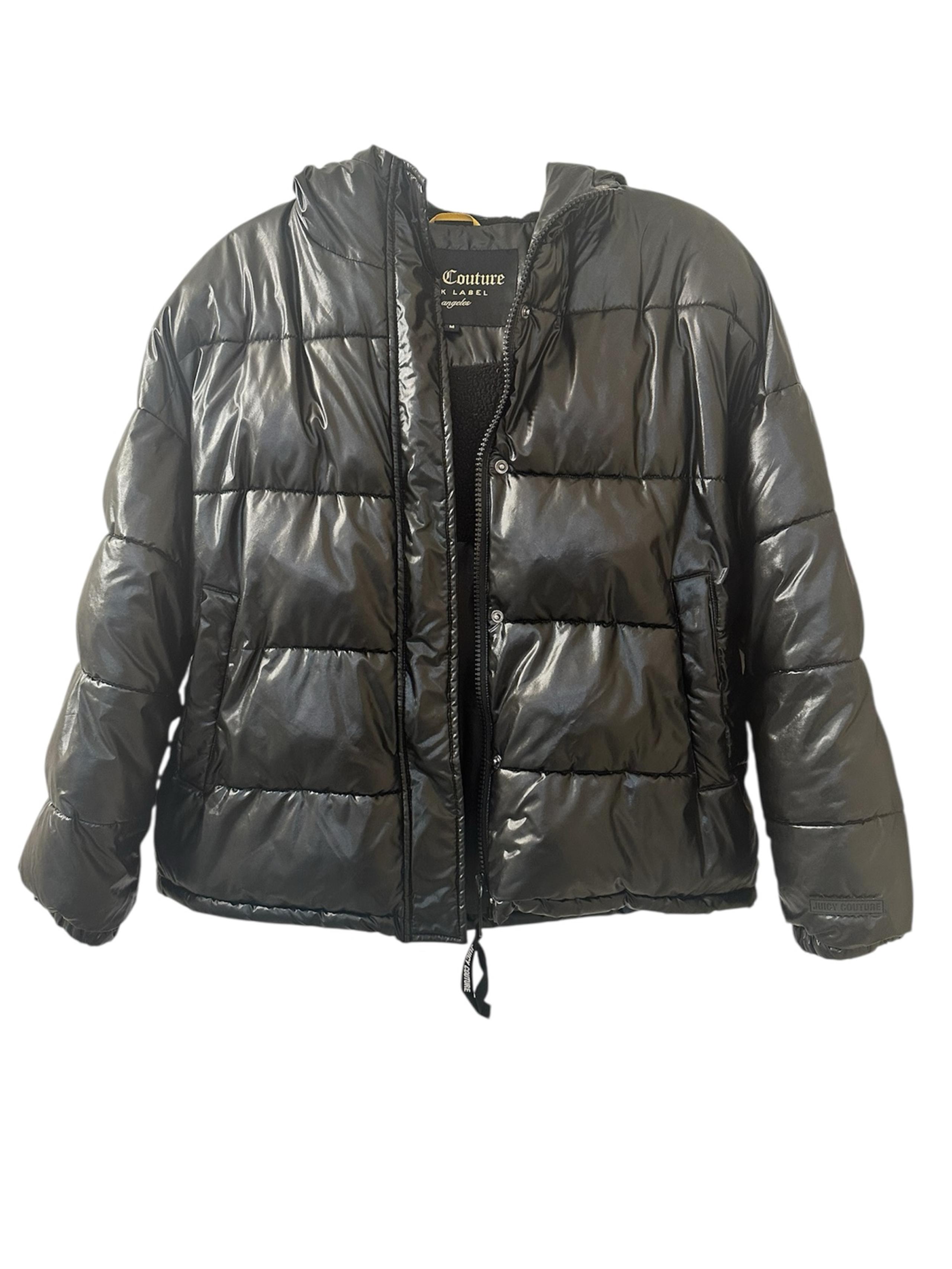 JUICY COUTURE Black Label women coat puffer hooded