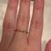 Rose Gold Stainless Steel Stackable Band Ring Size 9