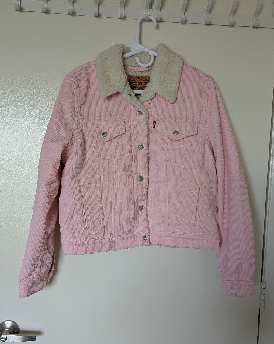 Levi's Corduroy Sherpa Jacket in size M