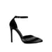 NOBLES High Heeled Patent Diamante Sandals - Black 8, 5 ,6, 7, 9 ,10