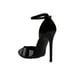 NOBLES High Heeled Patent Diamante Sandals - Black 8, 5 ,6, 7, 9 ,10