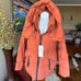 NWT. NEW COLOR Stylish, charming Hooded Puffer jacket.Newest Collection sM EU 40
