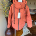 NWT. NEW COLOR Stylish, charming Hooded Puffer jacket.Newest Collection sM EU 40