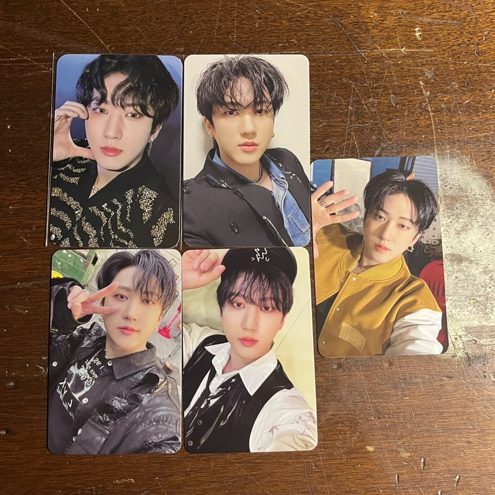 SKZ Stray Kids Changbin 5 Star PC Photocard Bundle