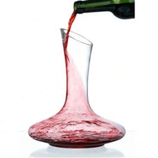 Glass Red Wine Decanter Crystal Carafe Liquor Aerator 60 Ounce
