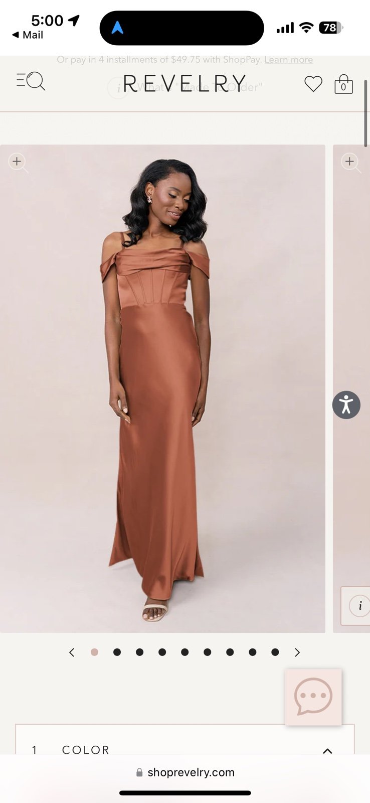 Revelry Bridesmaid Dress