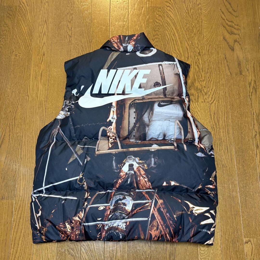 NIKE Zero Gravity Down Vest Nike All-Over Print Jacket L