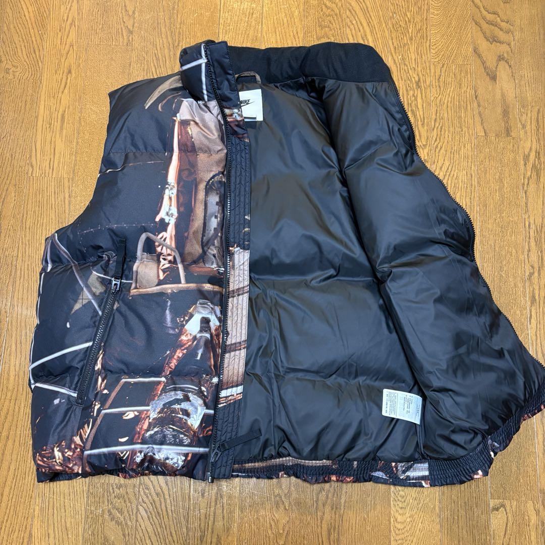 NIKE Zero Gravity Down Vest Nike All-Over Print Jacket L