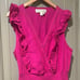 SALTWATER LUXE Ruffle Mini Dress Sz L