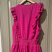 SALTWATER LUXE Ruffle Mini Dress Sz L