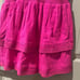 SALTWATER LUXE Ruffle Mini Dress Sz L