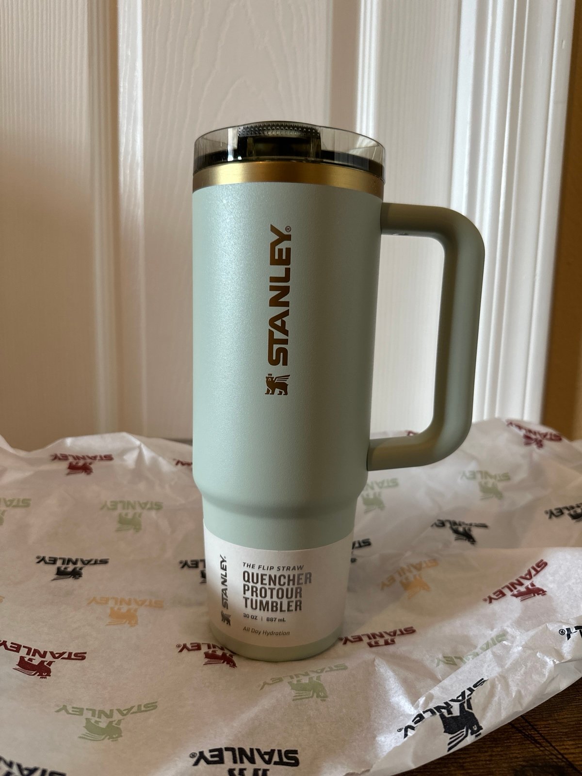 stanley gilded celadon protour 30 oz