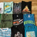 Retro Mall Brand Thrasher Santa Cruz Skate Bundle Lot of 12 T-Shirts Various