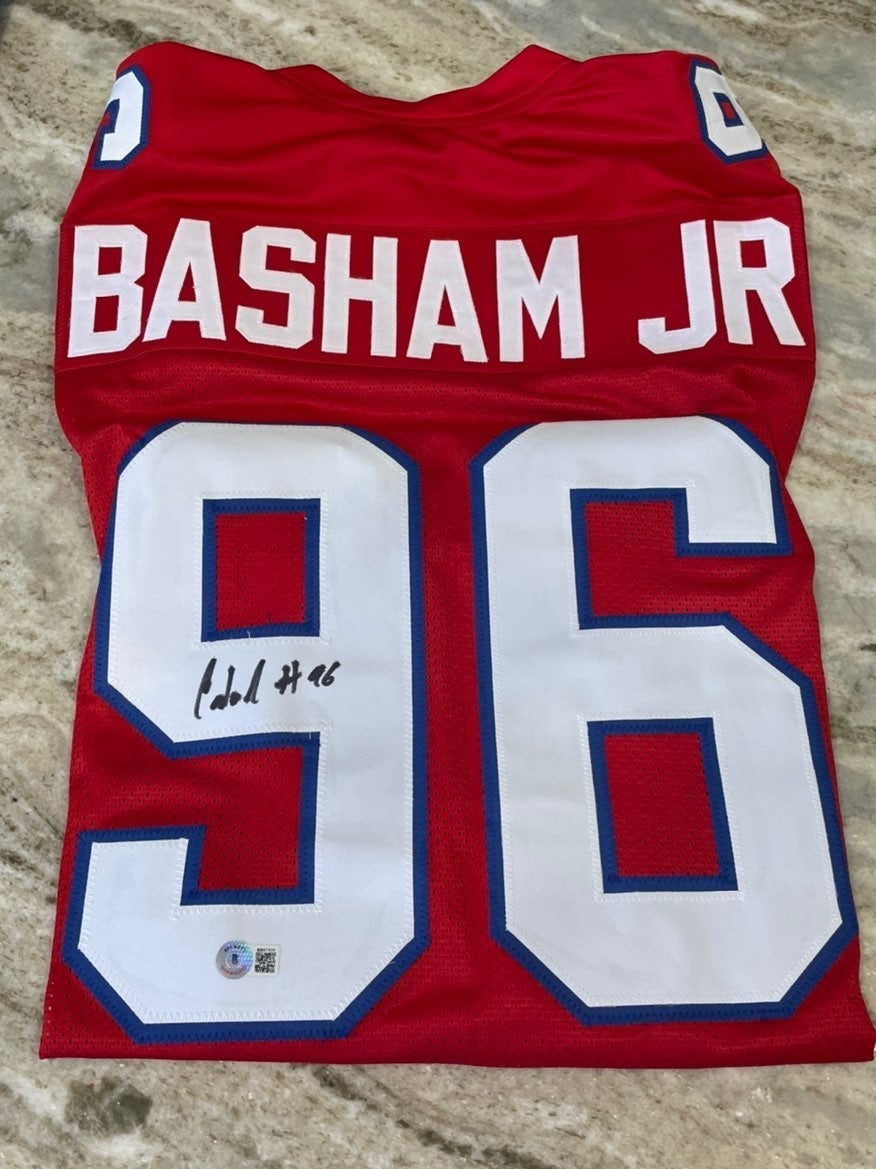 Boogie Basham Jr. Signed Buffalo Bills Jersey with Coa