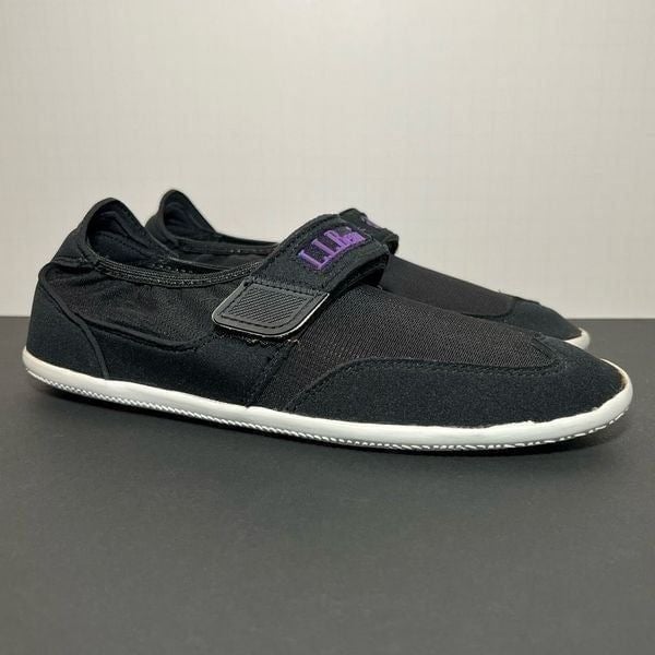 Mens LL BEAN Black Slip On Water Shoes / Size M - 8.5