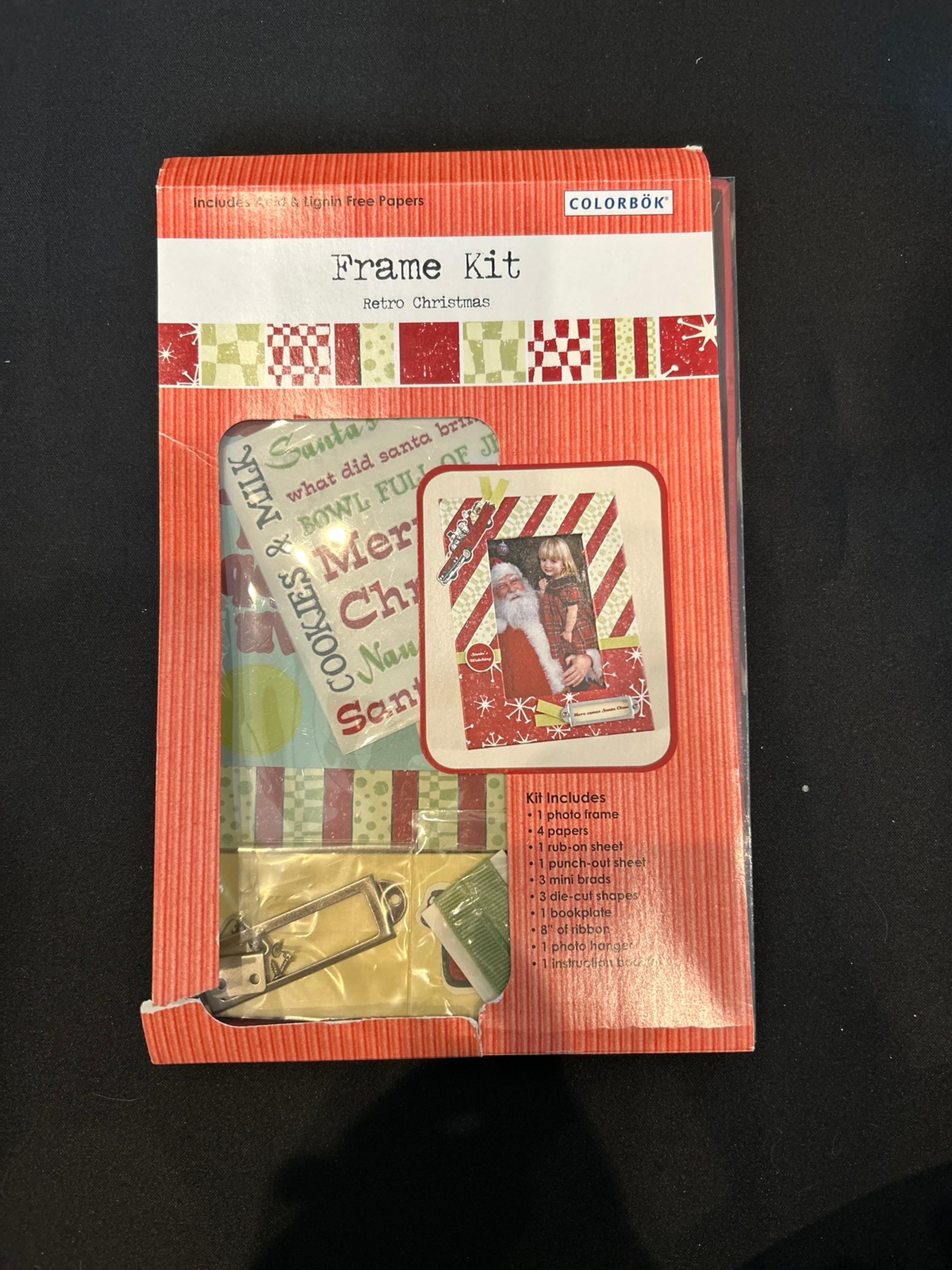 Holiday Frame Kit- Retro Christmas
