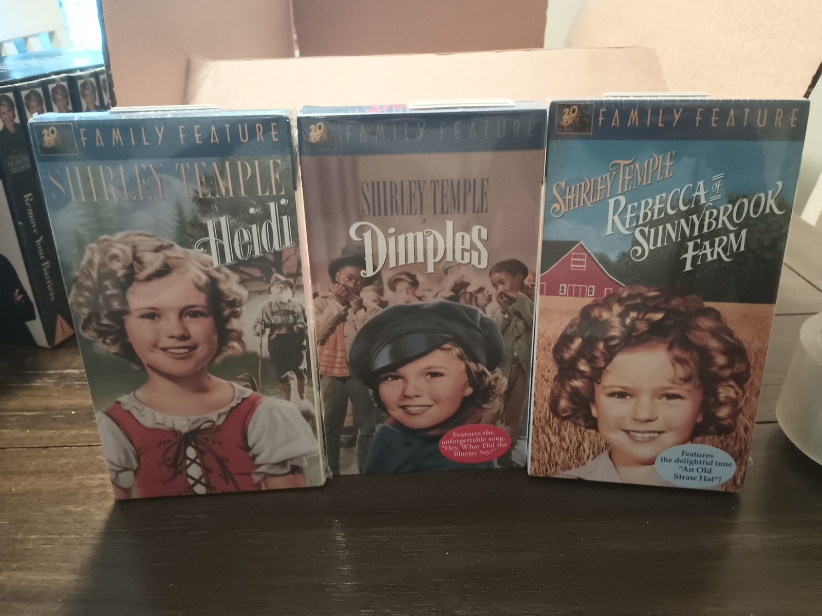 Lot Of 3 Brand New Shirley Temple Movies Classics