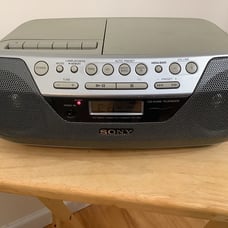 Sony CFD-S05 CD Cassette AM FM Radio Music Player Boombox