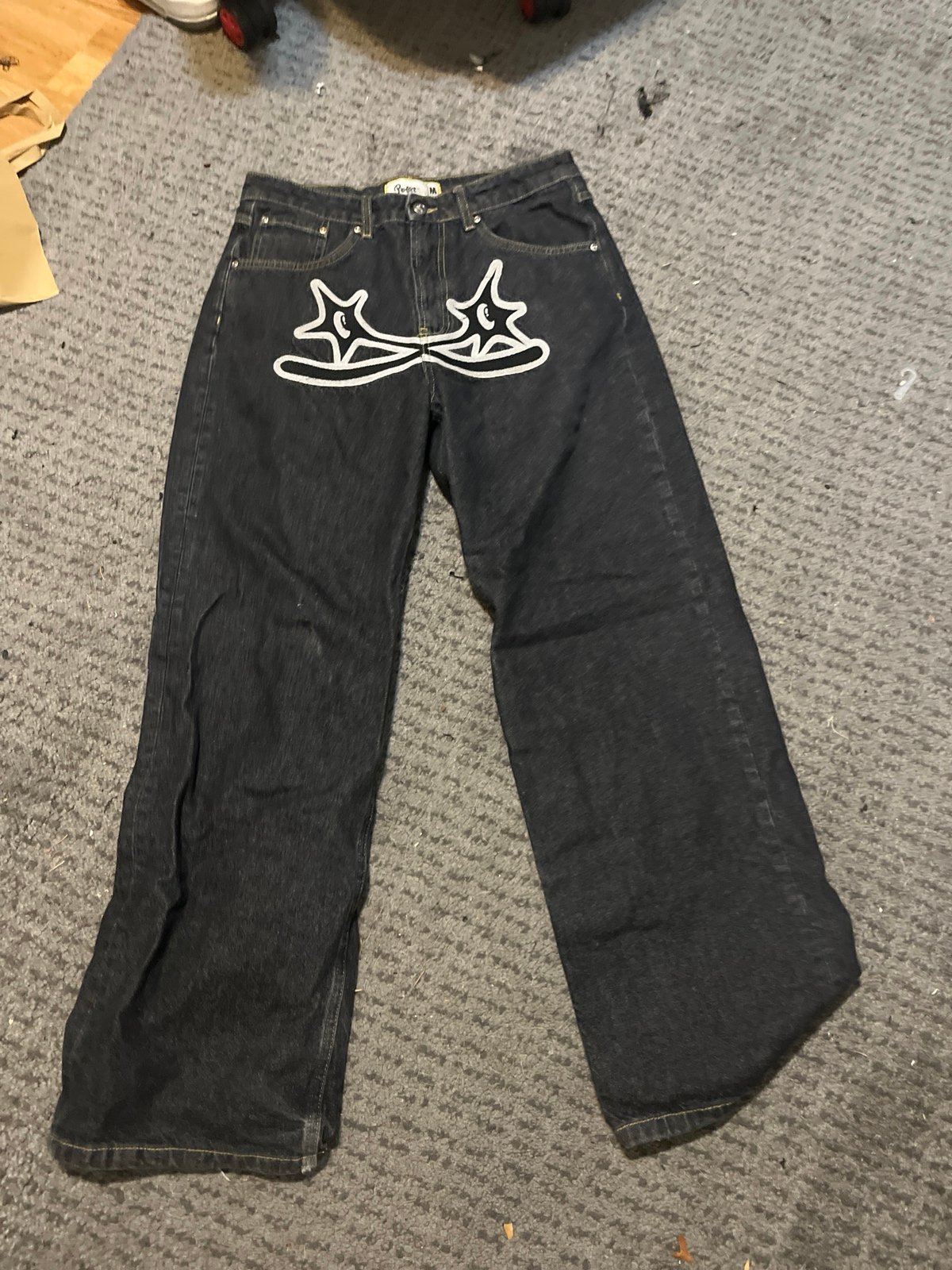 Protect baggy pants stitched