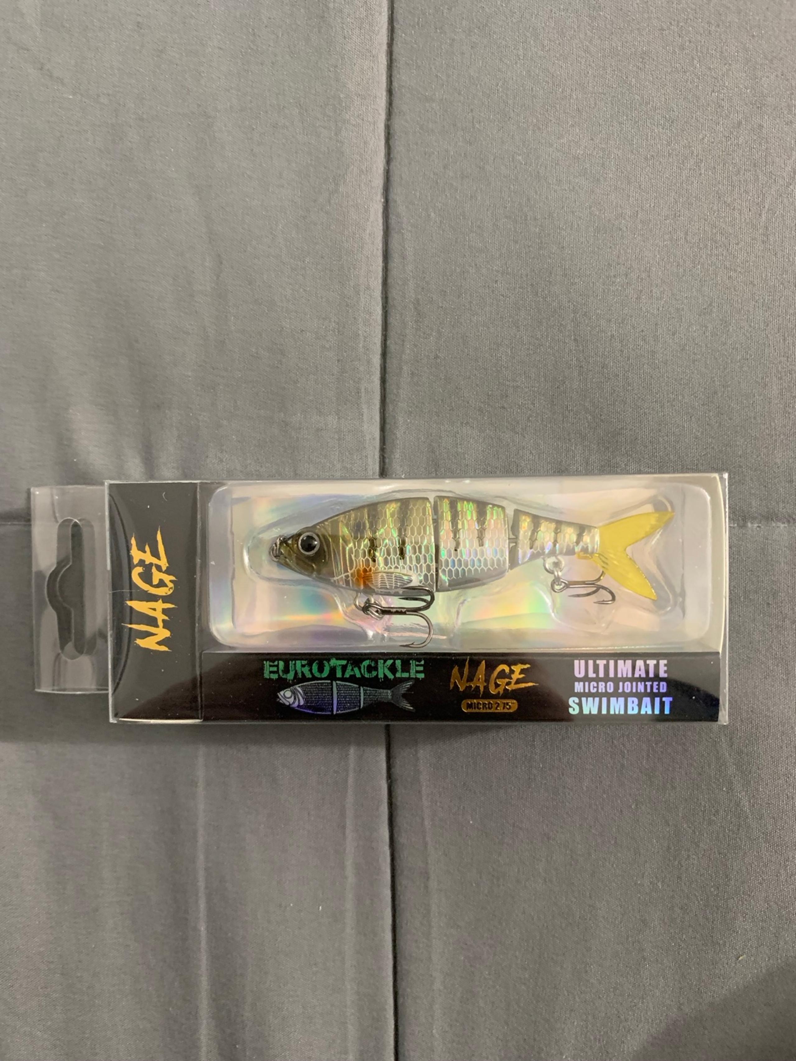 Eurotackle Nage BFS Swimbait Micro Fishing Lure Baby Bluegill Bait Finesse