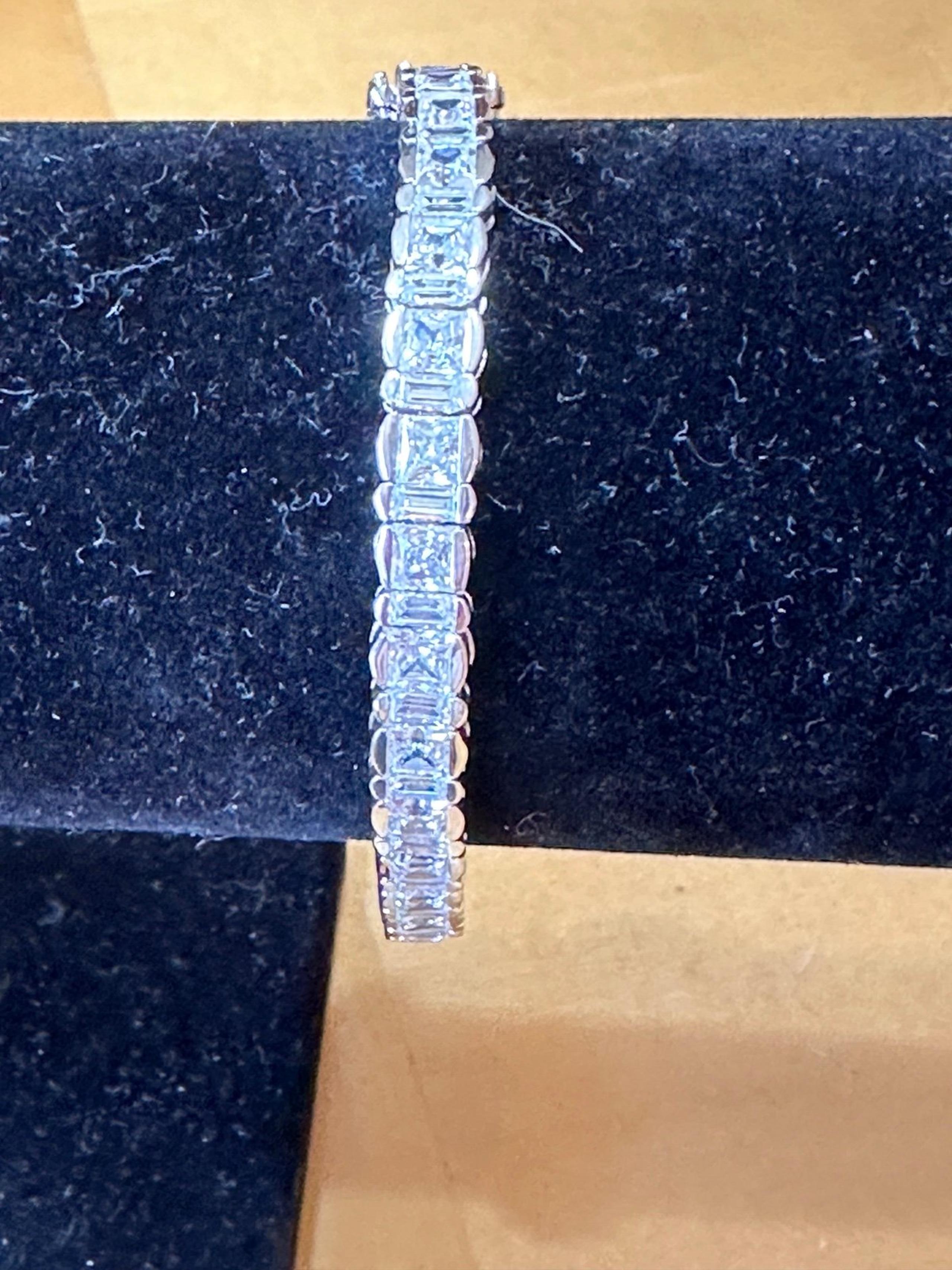 Victoria Wieck tennis bracelet