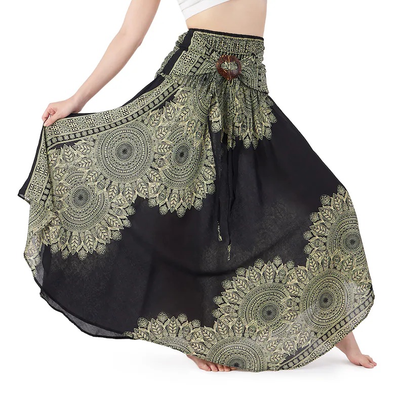 Maxi Skirt for Women Hippie Clothes - Long Skirts Summer Boho Skirt and Sundre