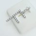 925 Sterling Silver Cubic Zirconia Initial Pendant, UU1P6A6172