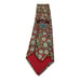 HERMÈS PARIS Red Flower & Bird Print Silk Tie Made In France 58 -3.5 EX COND
