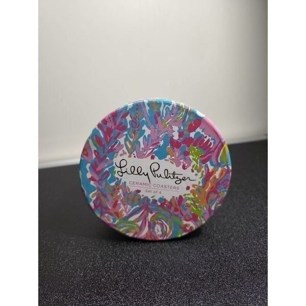 Lilly Pulitzer Ceramic Coasters Set of 4