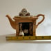 Vintage royal albert miniature old country rose fireplace teapot