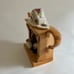 Vintage royal albert miniature old country rose fireplace teapot