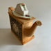 Vintage royal albert miniature old country rose fireplace teapot