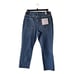 Good American Good Classic High Rise Straight Ankle Jeans - Size 15 Inseam 28