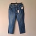 Good American Good Classic High Rise Straight Ankle Jeans - Size 15 Inseam 28