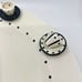 1998 Mud Pie Teapot W/Tiny Outside Mug & Saucer On Lid W/ Ceramic Serving Tray