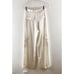 Aritzia Babaton Outgoing Satin Cargo Pants Light Birch Off White Cream 4