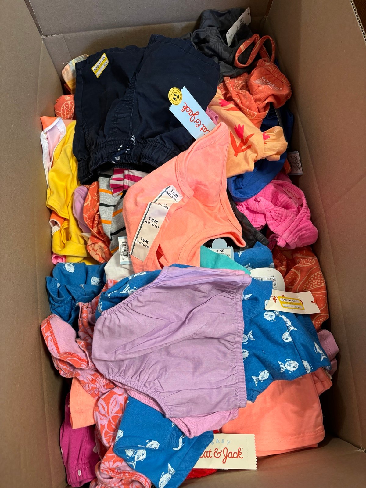 Wholesale lot of target kids clothes