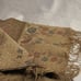 Vintage beautiful scarf shawl wrap with floral design and fringes