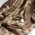 Vintage beautiful scarf shawl wrap with floral design and fringes